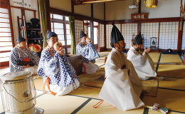 四方拝 11/16＿玉川地区の玉川寺